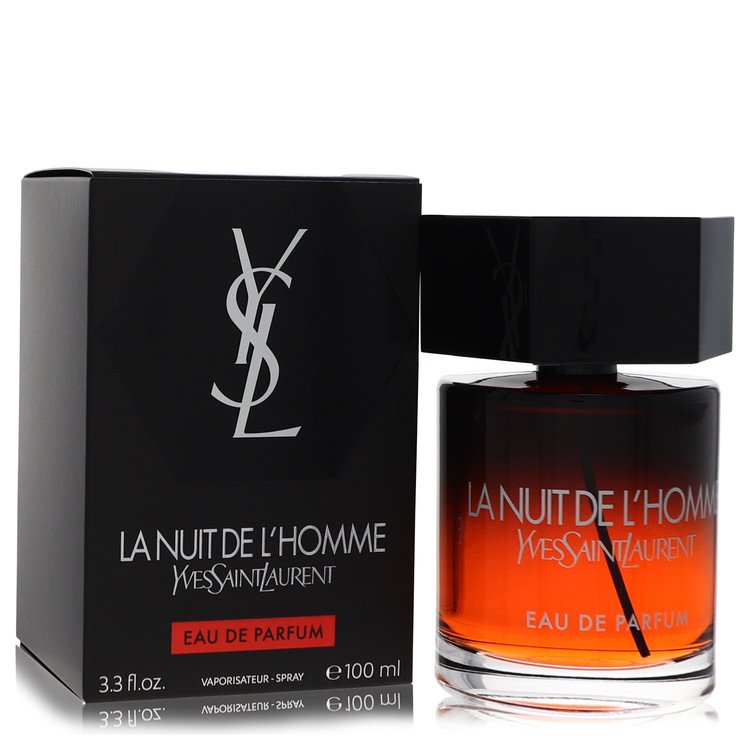 La Nuit De L'Homme by Yves Saint Laurent Eau De Parfum Spray 3.3 oz La Nuit De L'Homme by Yves Saint Laurent Eau De Parfum Spray 3.3 oz